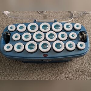 Nano Titanium By Babyliss Pro 20 HAIR CURLERS Rollers Set with Clips